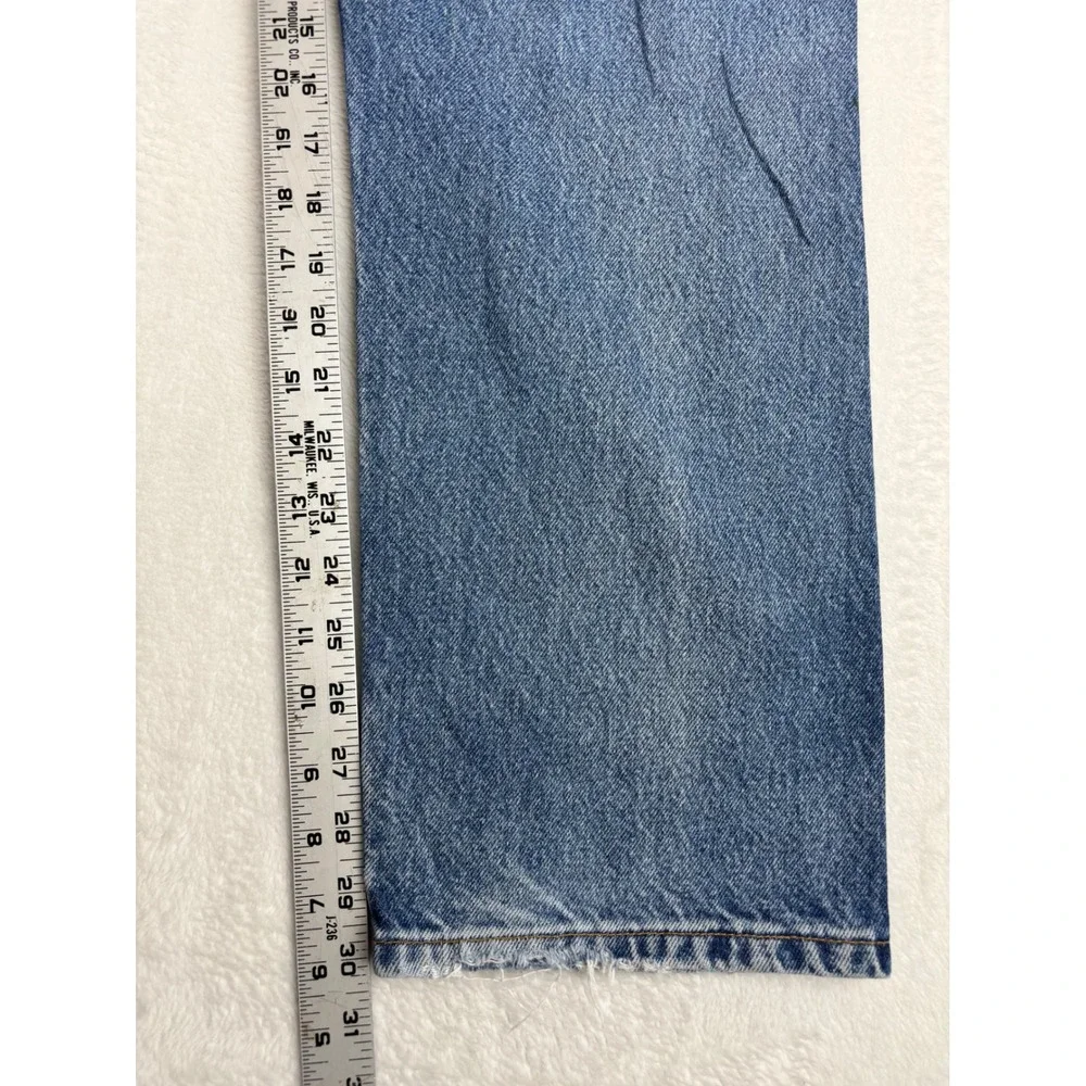 Levi's 505 Men's 35x30 Vintage **Tag Verified w/pics** jeans Blue Faded Denim